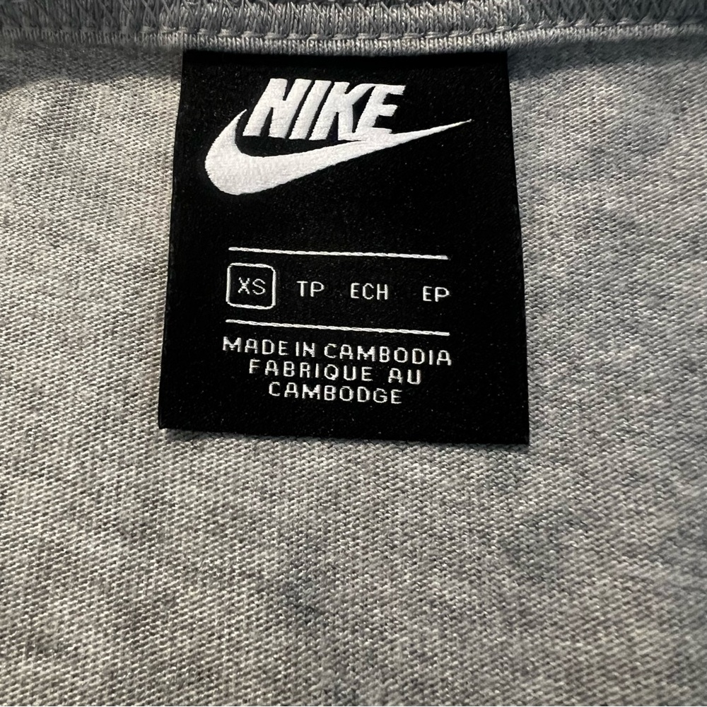 NIKE Sportswear Women’s  Gray Wide-leg Jumpsuit Size XS - Picture 4 of 10